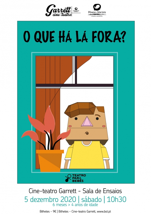 Espetáculo para bebés: "O que há lá fora?" - EVENTO ADIADO