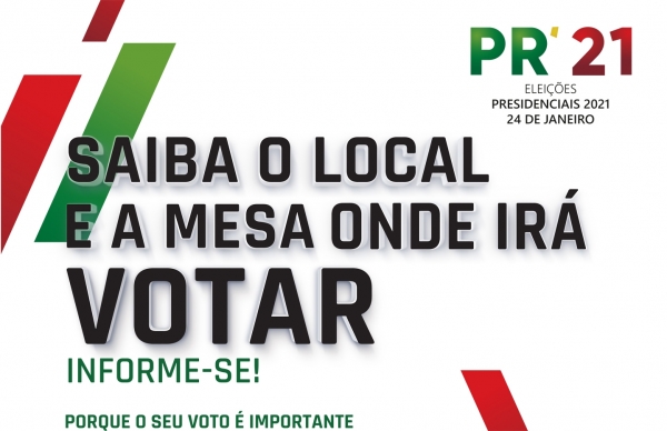 Eleições Presidenciais: saiba onde votar