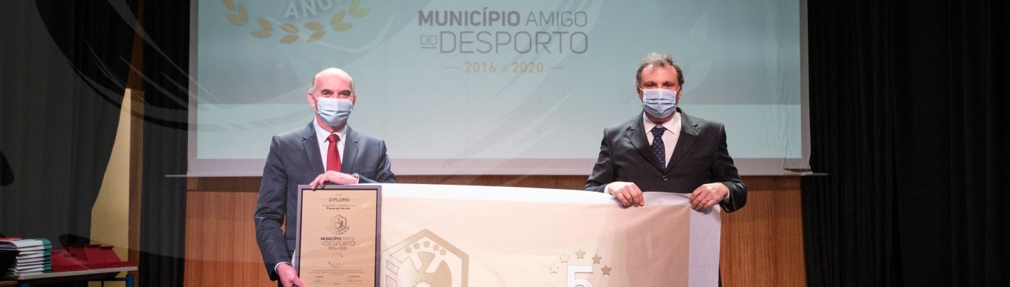 "Município Amigo do Desporto 2020": galardão entregue