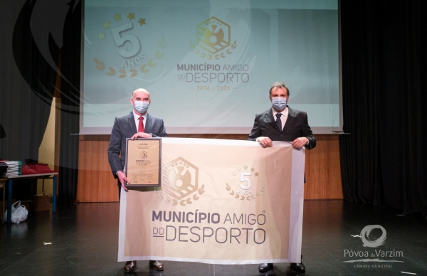 "Município Amigo do Desporto 2020": galardão entregue