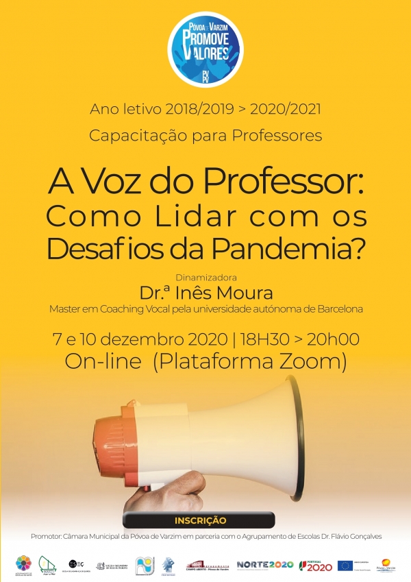 Sessão de capacitação sobre “A Voz do professor: Como Lidar com os Desafios da Pandemia?”