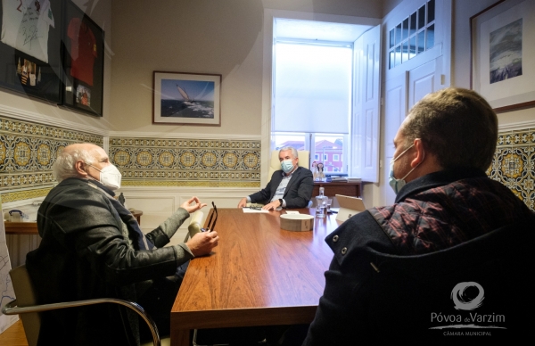 Presidente da Câmara recebe Presidente da Associação Armadores da Pesca do Norte