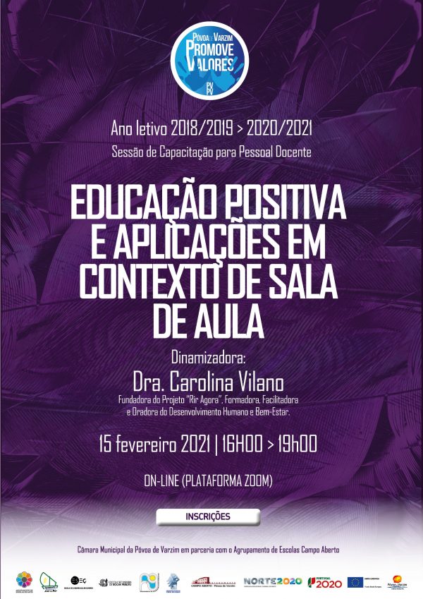 “Educação Positiva e aplicações em contexto de sala de aula”