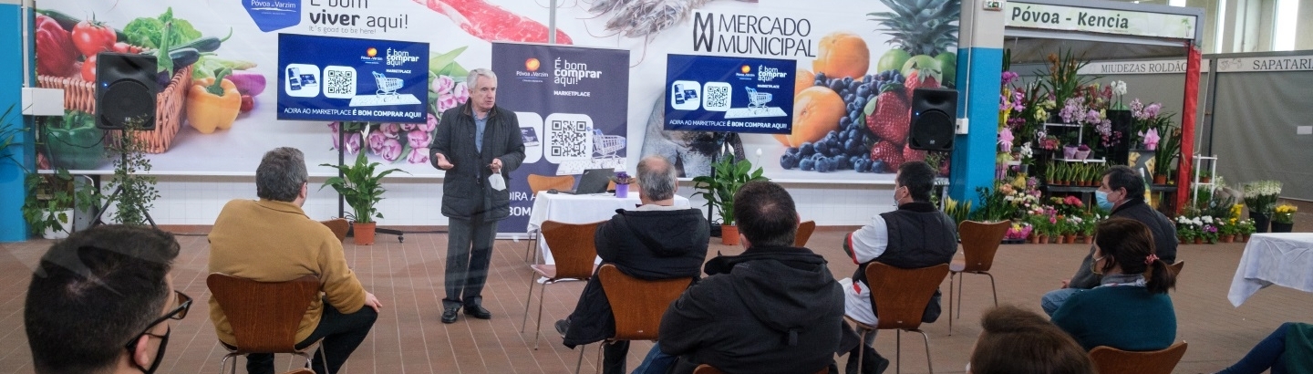 Presidente da Câmara impulsiona digitalização do Mercado Municipal