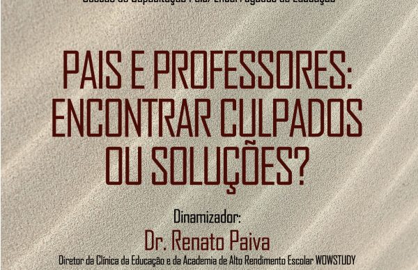 Sessão de capacitação para pais e encarregados de educação