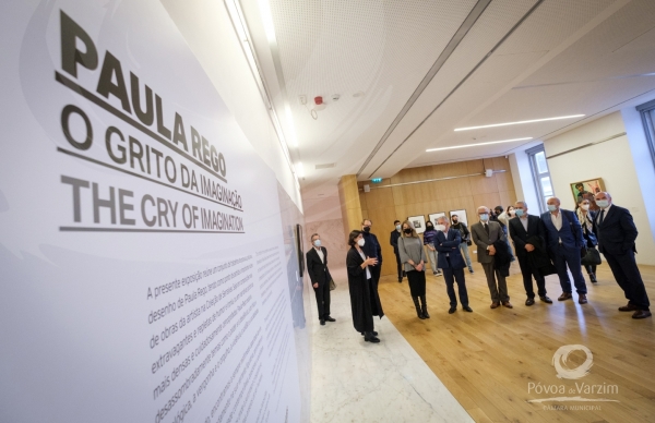 Inauguração d’ O Grito da Imaginação, de Paula Rego, no Garrett