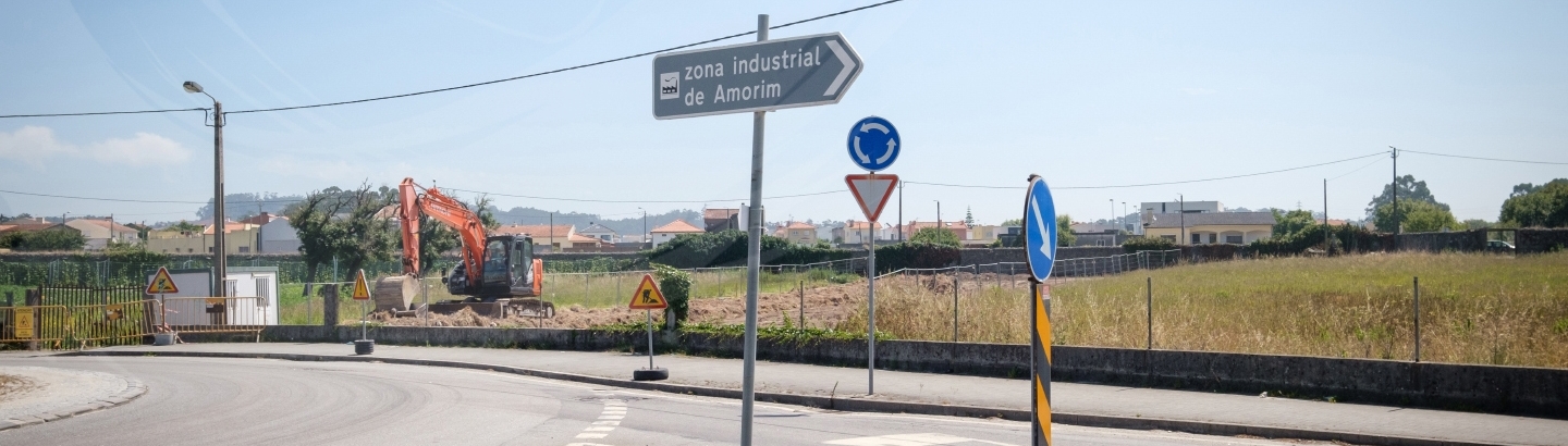 Câmara Municipal investe 400 mil euros na Zona Industrial de Amorim