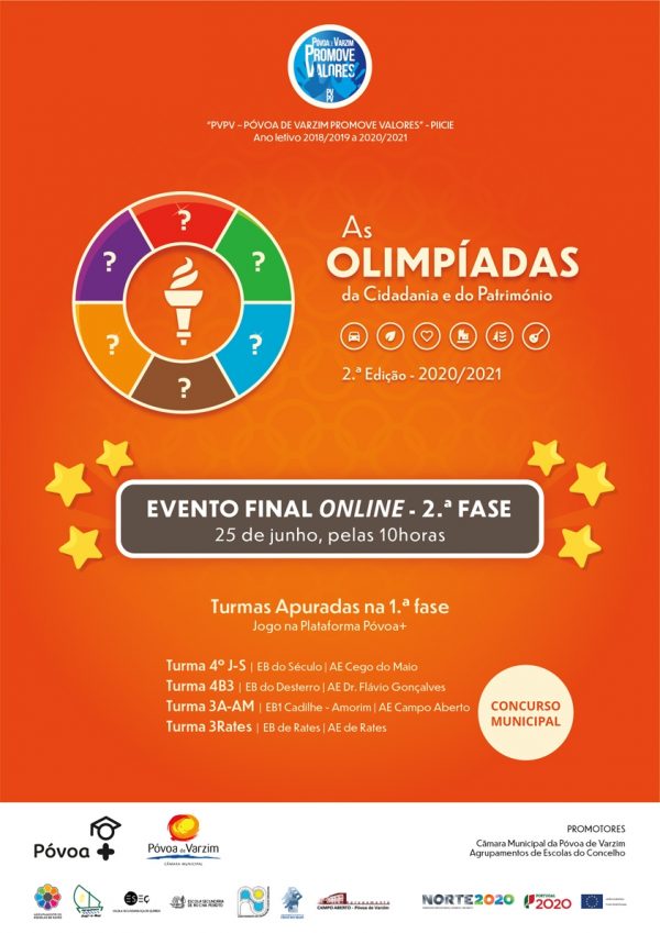 Final do concurso “As Olimpíadas da Cidadania e do Património"