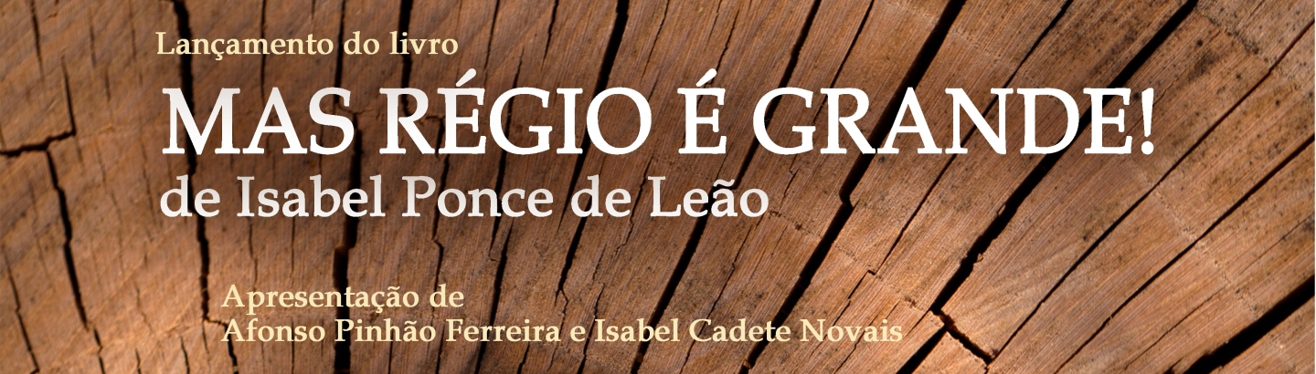 Lançamento do livro de ensaios Mas Régio é Grande!