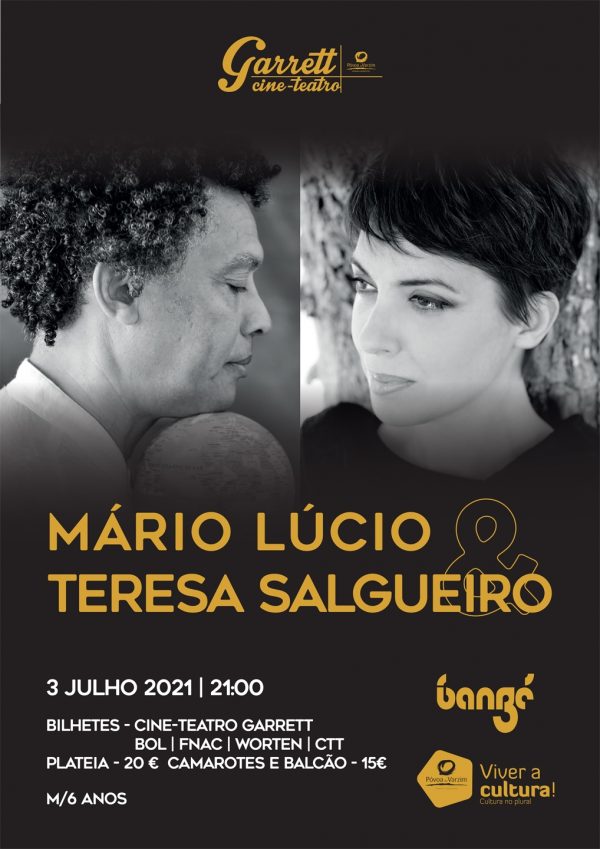 “Mário Lúcio & Teresa Salgueiro” no Cine-Teatro Garrett