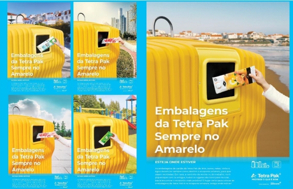 Vamos reciclar as embalagens usadas: “Sempre no Amarelo”
