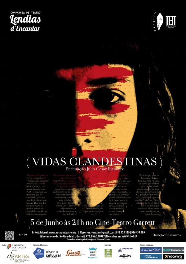 “Vidas Clandestinas” no Cine-Teatro Garrett