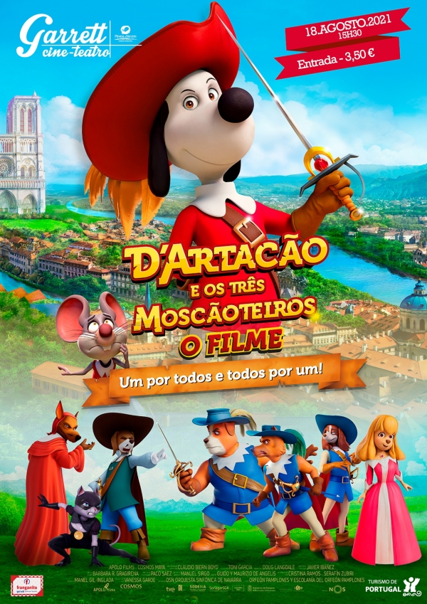 “Dartacão e os três Moscãoteiros”