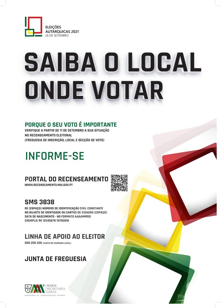 Saiba onde votar C.M. da Póvoa de Varzim