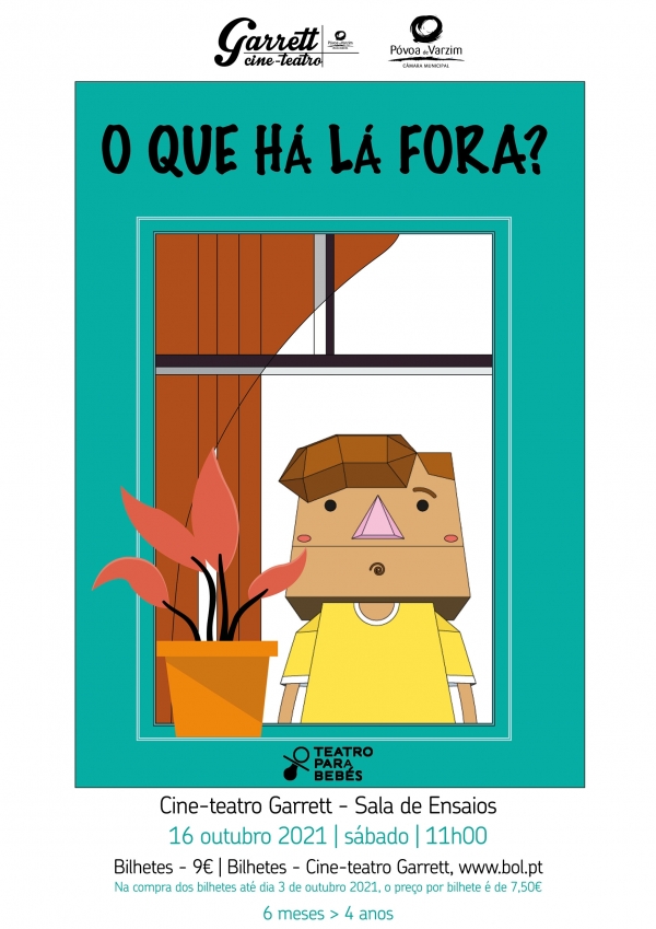 Teatro para bebés: “O que há lá fora”
