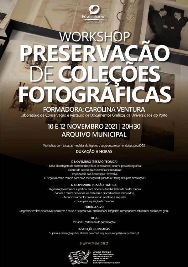 Preservação de Coleções Fotográficas no Arquivo Municipal