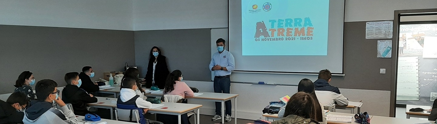 “A Terra Treme” na Escola Básica de Aver-o-Mar