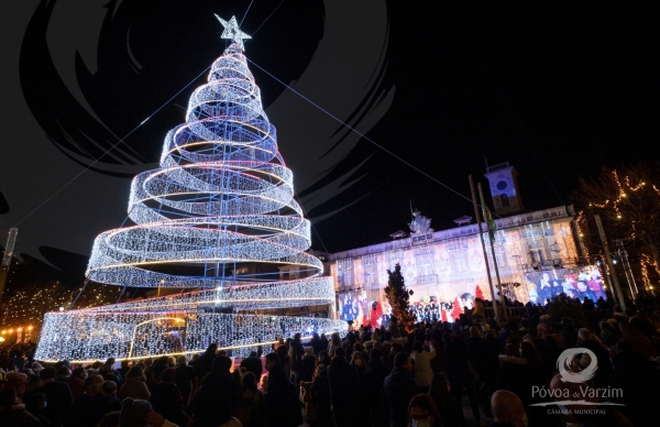 O espírito de Natal já chegou à Póvoa de Varzim!