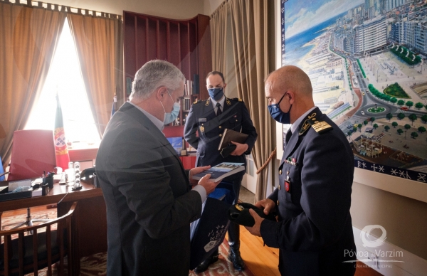 Presidente da Câmara reúne com Comandantes da PSP e da GNR