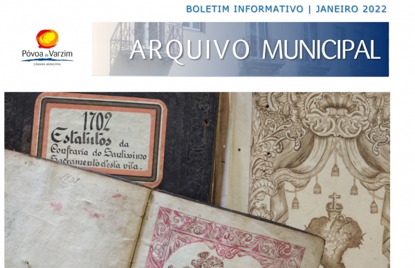 Arquivo Municipal destaca estatutos das confrarias em Boletim Informativo