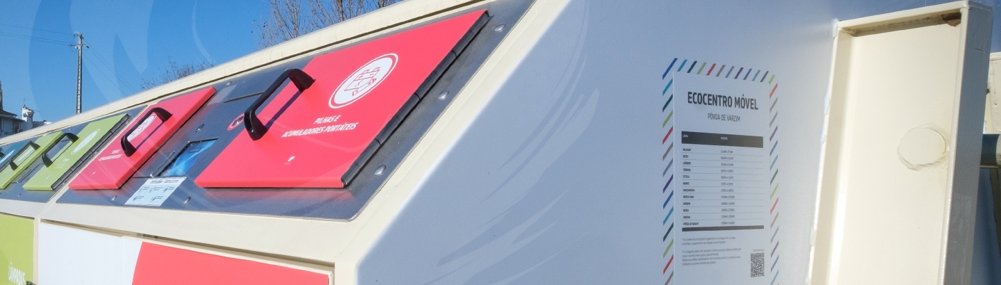 Ecocentro Móvel da Póvoa de Varzim recicla 46,3 toneladas de resíduos