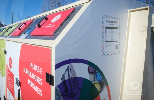 Ecocentro Móvel da Póvoa de Varzim recicla 46,3 toneladas de resíduos