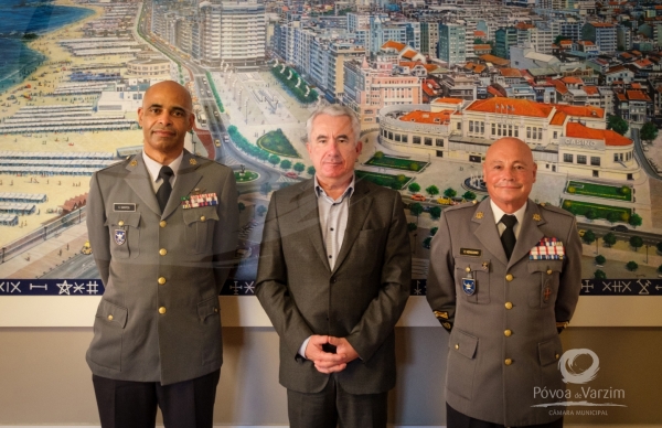 Presidente recebeu novo Comandante da Escola dos Serviços