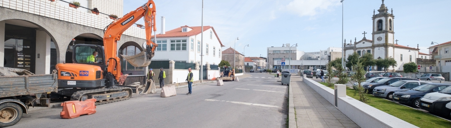 Arranca obra de requalificação da Avenida N.ª Sra. das Neves em Aver-o-Mar