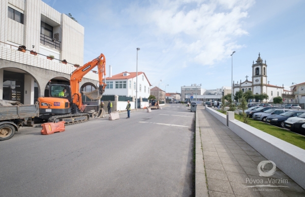 Arranca obra de requalificação da Avenida N.ª Sra. das Neves em Aver-o-Mar