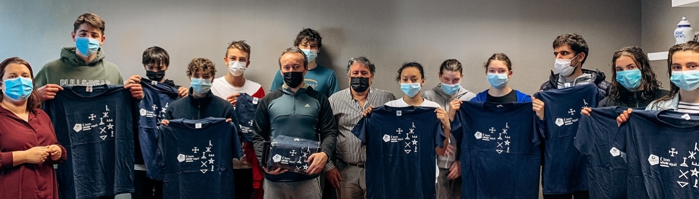 Equipa francesa de natação em estágio na Póvoa de Varzim