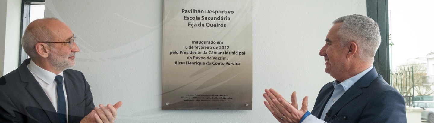 Inauguração do Pavilhão Desportivo da ESEQ: "Um sonho tornado realidade"