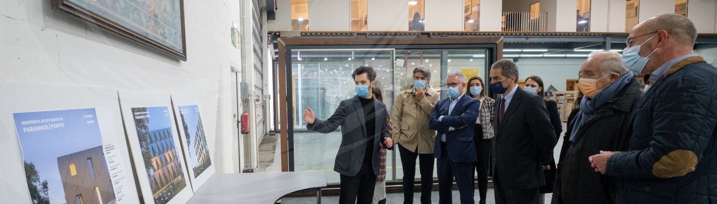 Presidente da Câmara acompanha visita de Ministro à Zona Industrial de Laúndos