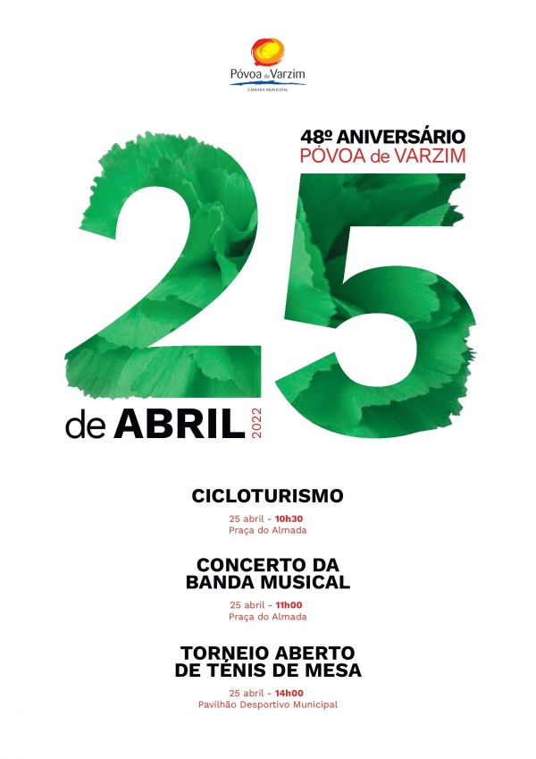 Comemorações do 48.º aniversário do 25 de abril