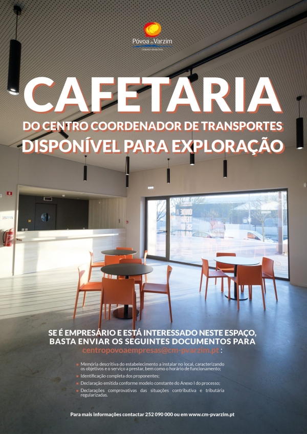 Candidaturas abertas para Cafetaria