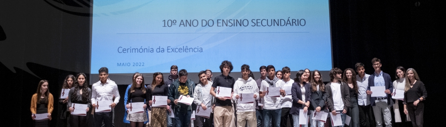Cerimónia de entrega dos prémios de excelência da Escola Secundária Rocha Peixoto