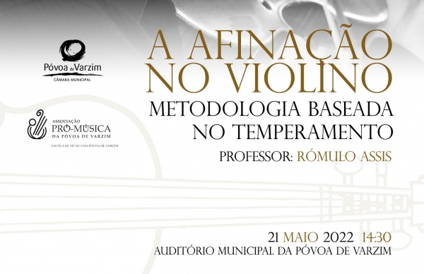 Escola de Música promove Workshop de Violino