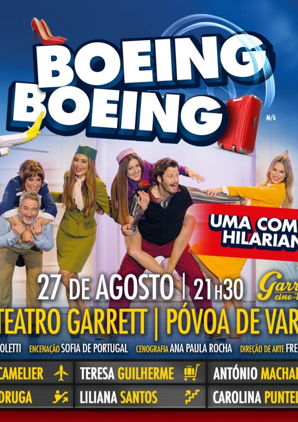 Espetáculo "Boeing, Boeing"