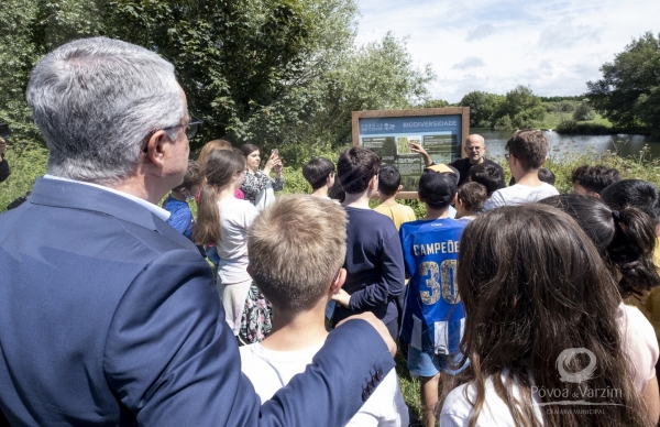 Presidente da Câmara inaugura novo Percurso Interpretativo do Parque da Cidade