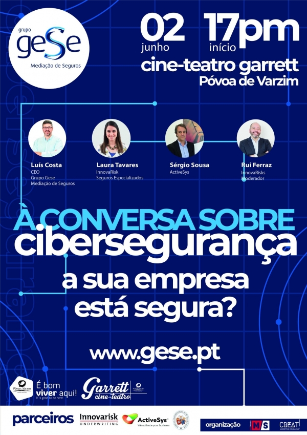 À conversa sobre cibersegurança: a sua empresa está segura?