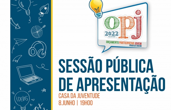 Amanhã, na Casa da Juventude, apresentação de projetos finalistas do OPJ