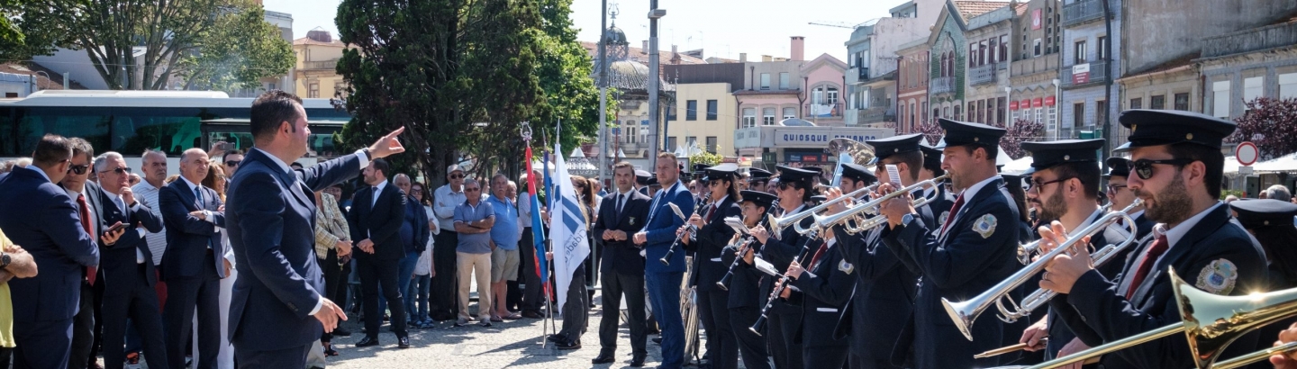 Arruada e concerto pela Banda Musical da Póvoa de Varzim e Banda de Arnoso (Famalicão)