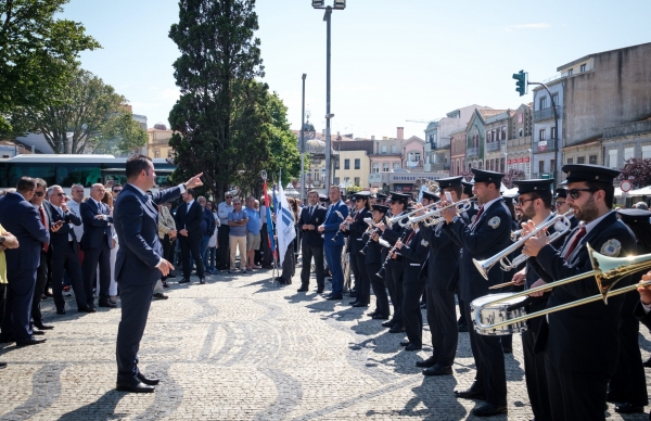 Arruada e concerto pela Banda Musical da Póvoa de Varzim e Banda de Arnoso (Famalicão)