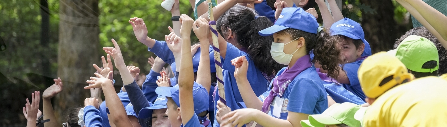 Mais de 500 alunos de todo o concelho participam no Acampamento Juvenil