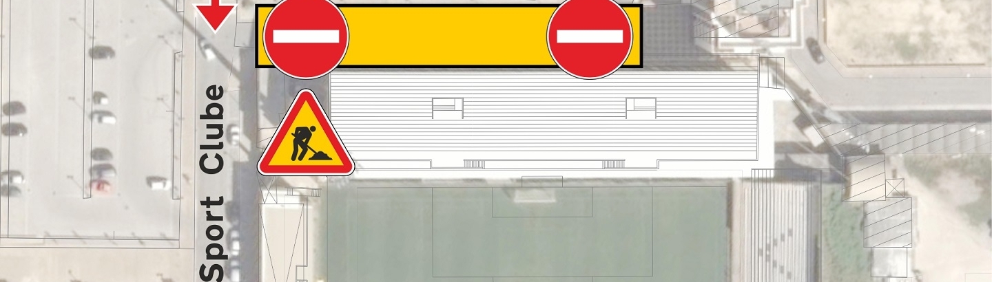 Obras no Estádio do Varzim: constrangimentos de trânsito