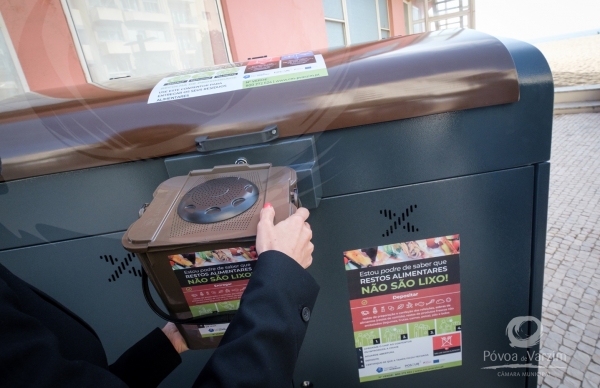 Recolha seletiva de resíduos alimentares chega a mais de 2300 casas na cidade