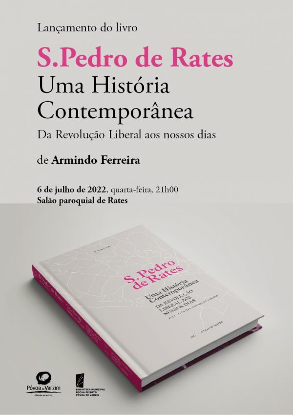 Lançamento de livro de Armindo Ferreira na vila de Rates