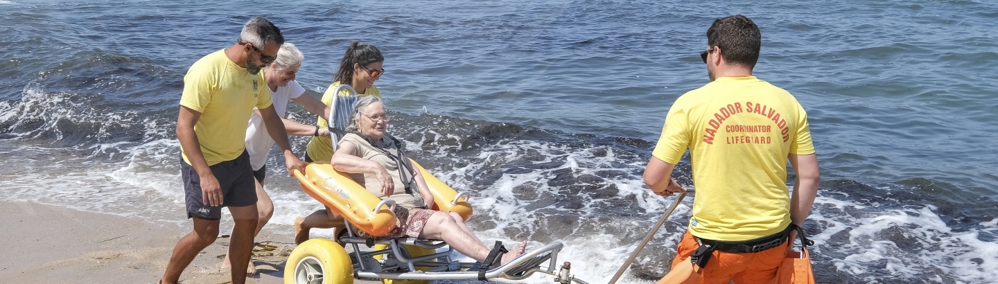 Praias da Póvoa de Varzim acessíveis a pessoas com mobilidade reduzida