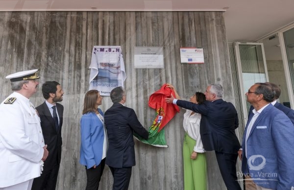 Presidente da Câmara participa de inauguração dos Armazéns de Aprestos dos pescadores