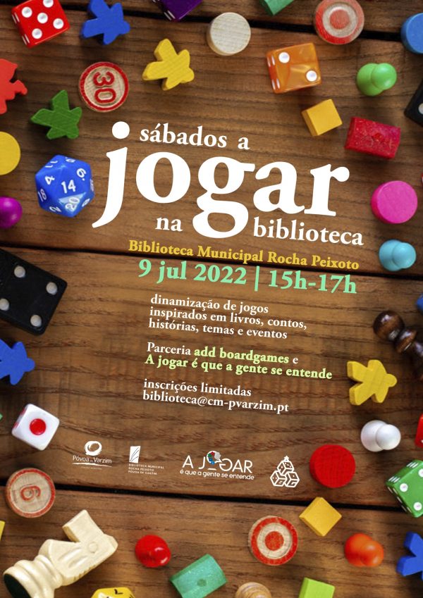 Sábados a jogar na biblioteca