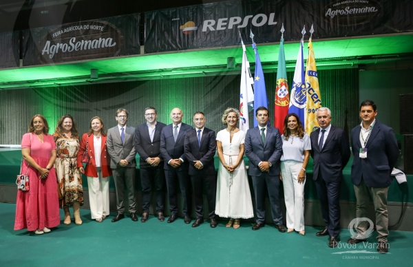 Presidente da Câmara e Ministra da Coesão Territorial na abertura da Agrosemana